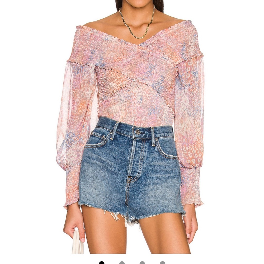 Steve Madden Orange You Dreamy Top